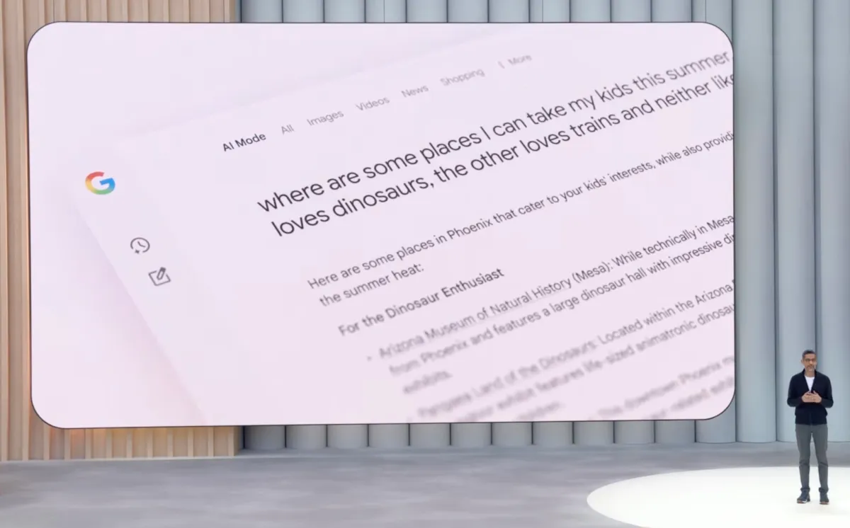 Google запускает новый режим ИИ для углубленного поиска и покупок
